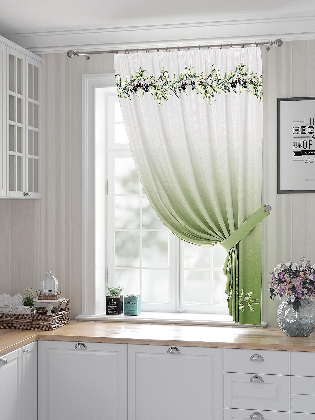 

Комплекты штор AT HOME Милоргвис высота 180 см, ширина 150 см, Белый, 530409