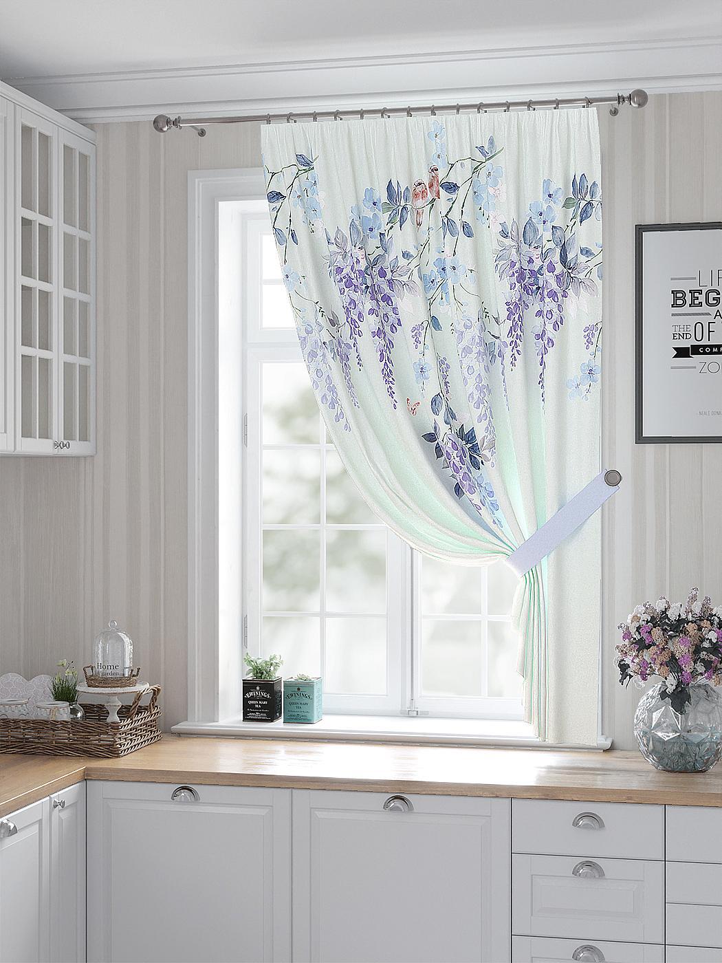 

Комплекты штор AT HOME Рименквис высота 180 см, ширина 150 см, Белый, 530355
