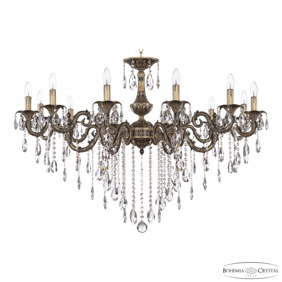 

Подвесная люстра Bohemia Ivele Crystal AL7904 AL79104/12/430 B AGB