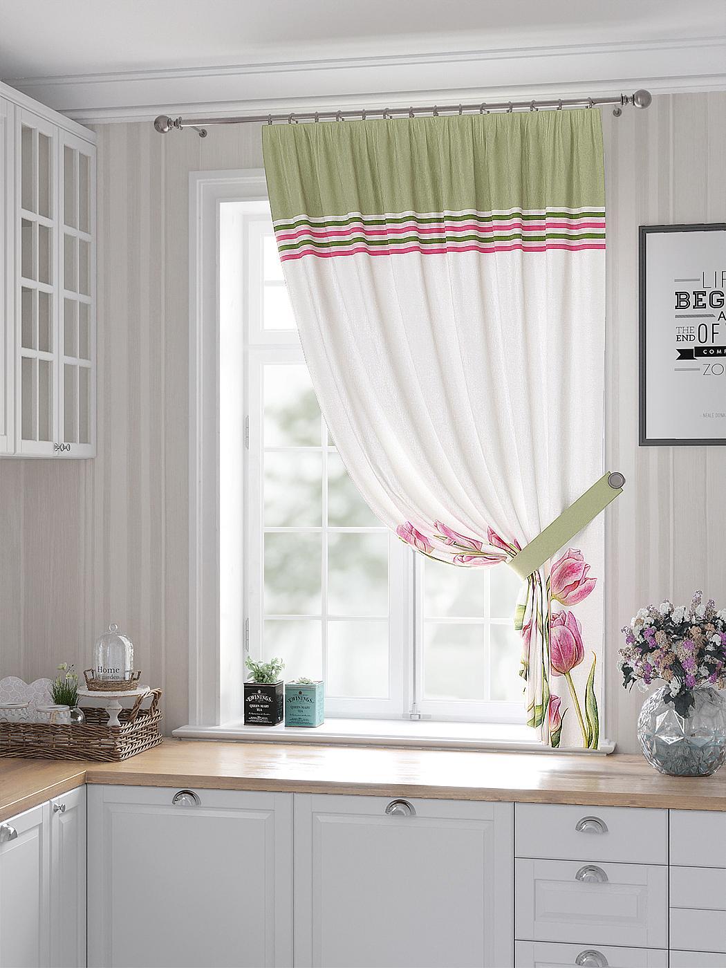 

Комплекты штор AT HOME Минкенвис высота 180 см, ширина 150 см, Белый, 530336