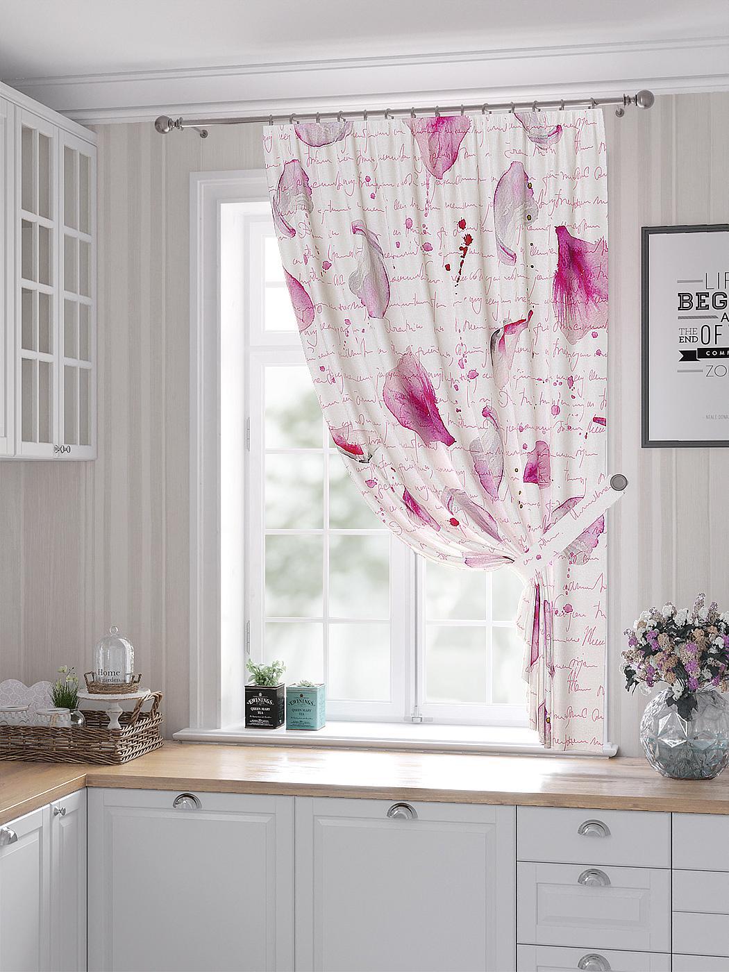 

Комплекты штор AT HOME Линвексис высота 180 см, ширина 150 см, Белый, 530272
