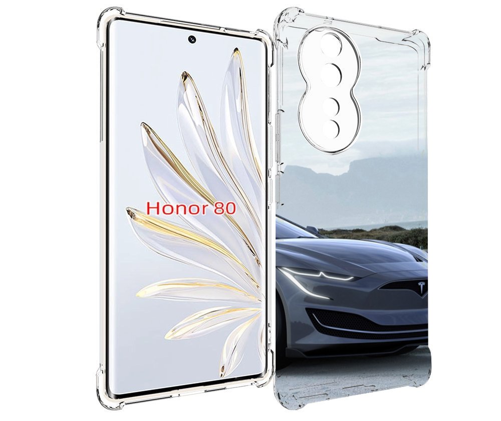 

Чехол MyPads tesla 2 мужской для Honor 80, Прозрачный, Tocco