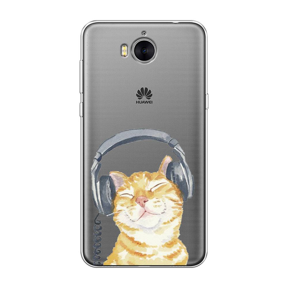 

Чехол Awog "Кот меломан" для Huawei Y5 2017