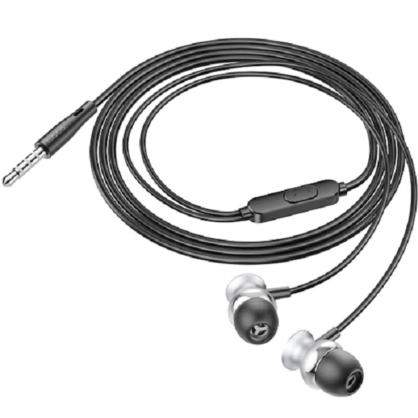 

Проводные наушники HOCO M106 Fountain Metal Grey