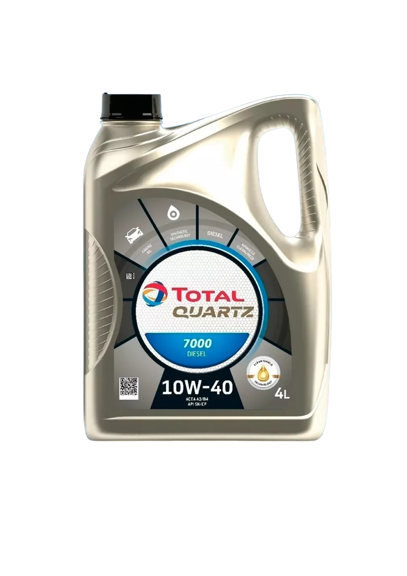 Моторное масло Total Quartz 7000 Diesel 10W40 4 л