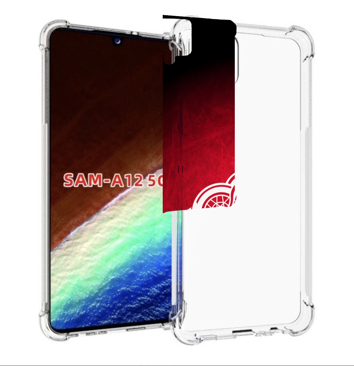 

Чехол MyPads детриот ред вингс мужской для Samsung Galaxy A12 (SM-A125F) 2020/21, Прозрачный, Tocco