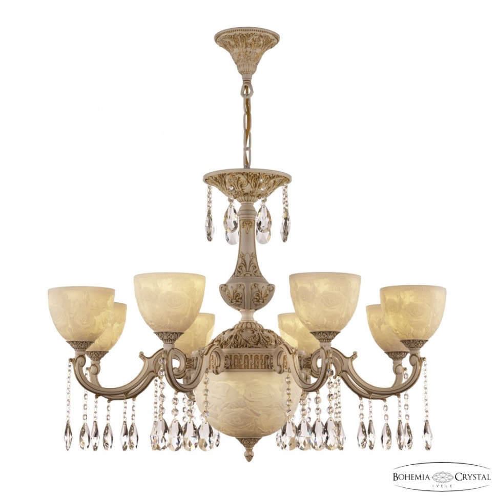 

Подвесная люстра Bohemia Ivele Crystal AL7801 AL78101P/8/250 A WMG P1 U Rose