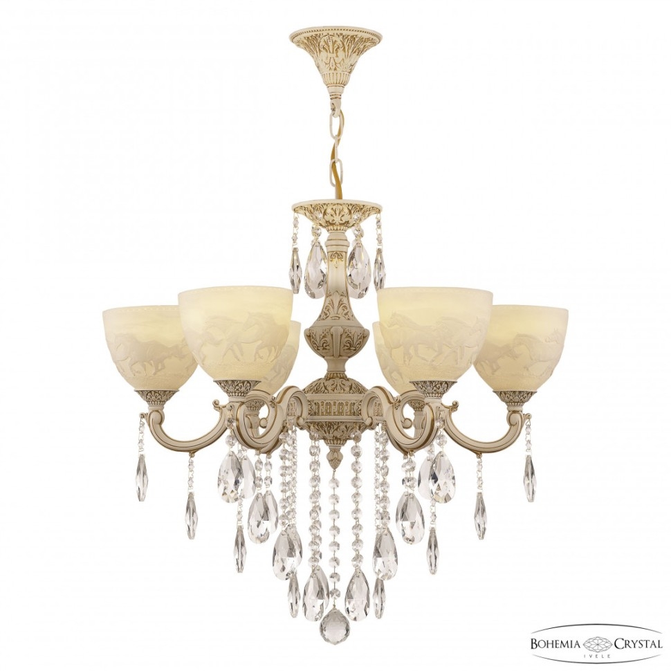 

Подвесная люстра Bohemia Ivele Crystal AL7801 AL78101/6/175 B WMG P1 U Horse
