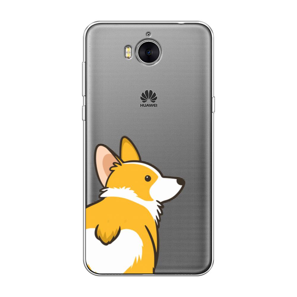 

Чехол Awog на Huawei Y5 2017 "Корги следуй за мной", Разноцветный, 62550-2