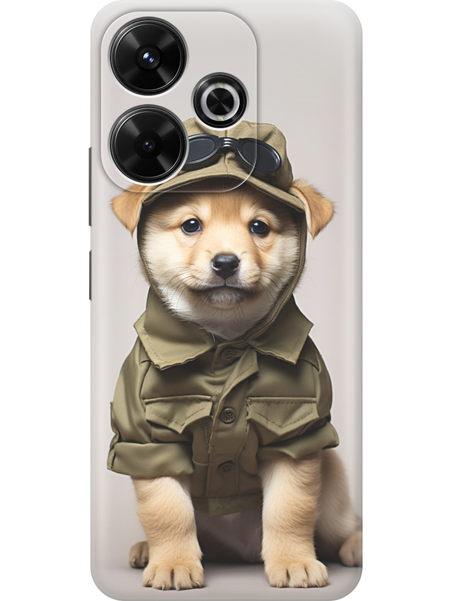

Силиконовый чехол на Xiaomi Redmi 13 / Redmi Note 13R, Poco M6 4g с принтом 808325, Прозрачный;серый;зеленый, 783988611