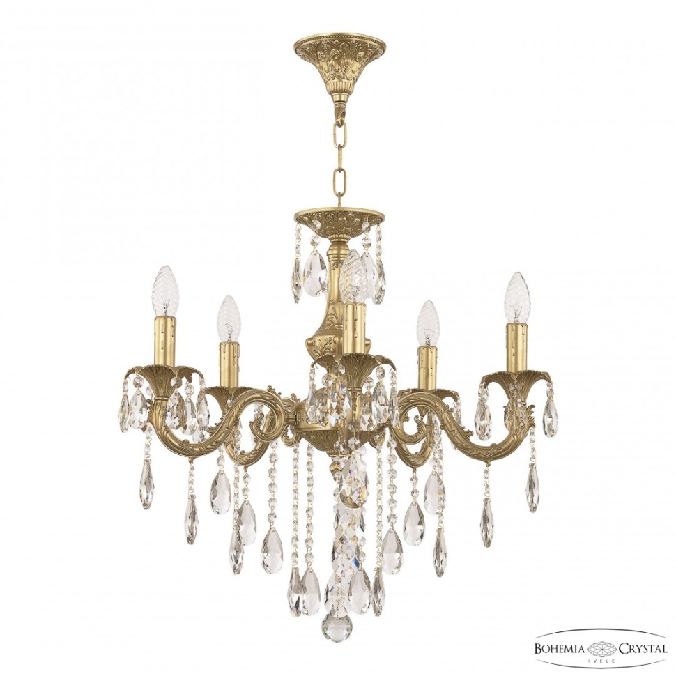 

Подвесная люстра Bohemia Ivele Crystal AL7801 AL78101/5/175 B AG