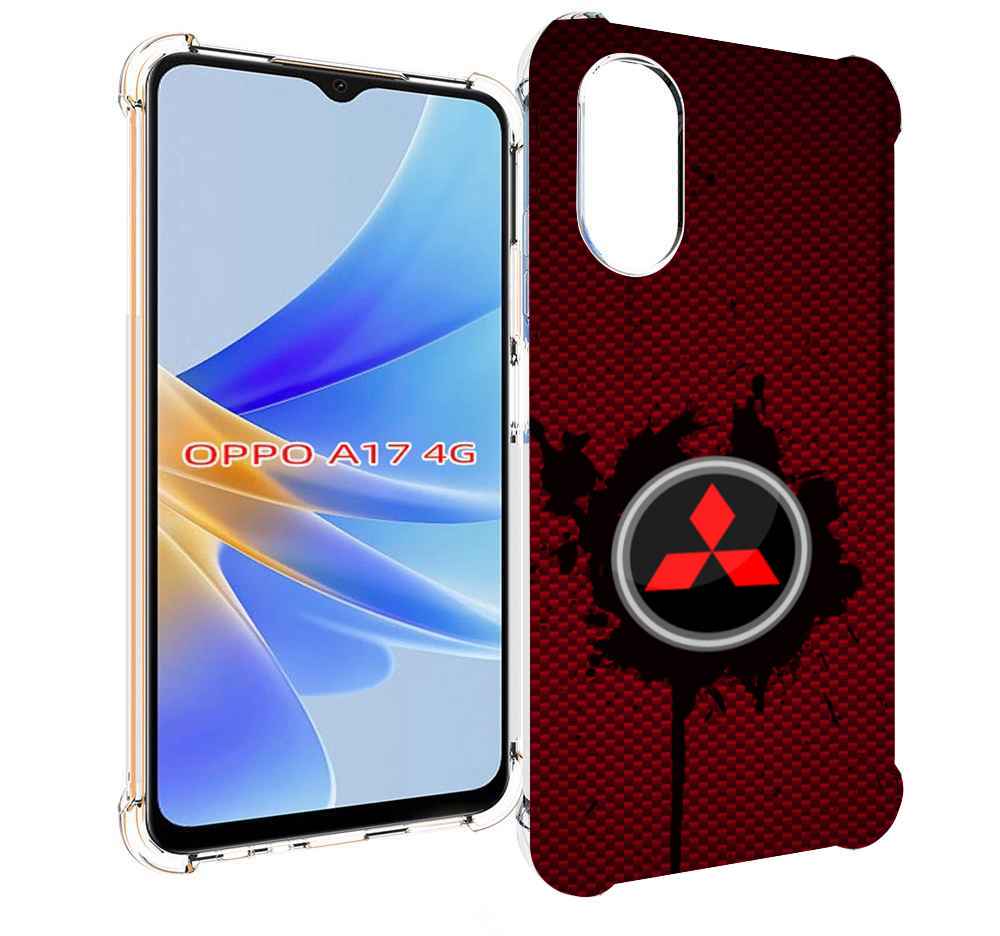 

Чехол MyPads mitsubishi 2 для OPPO A17, Прозрачный, Tocco