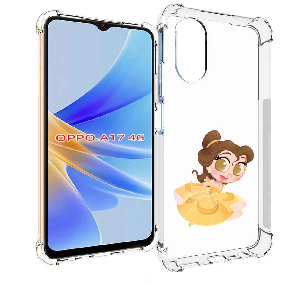 

Чехол MyPads мини-принцесса женский для OPPO A17, Прозрачный, Tocco