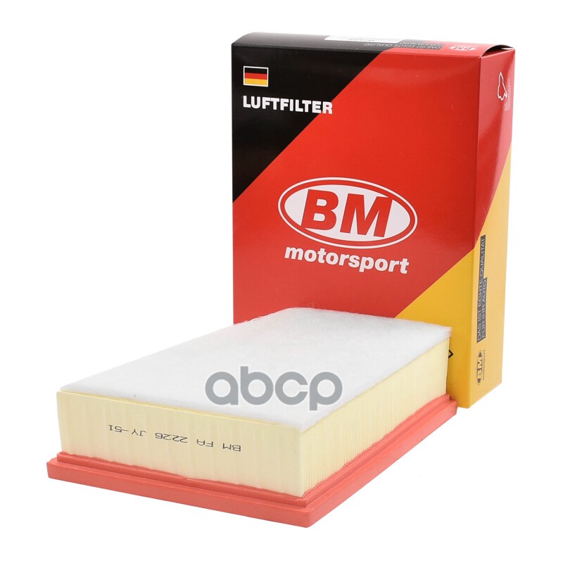 

Фильтр Воздушный Bm Fa 2226 BM-Motorsport арт. FA 2226