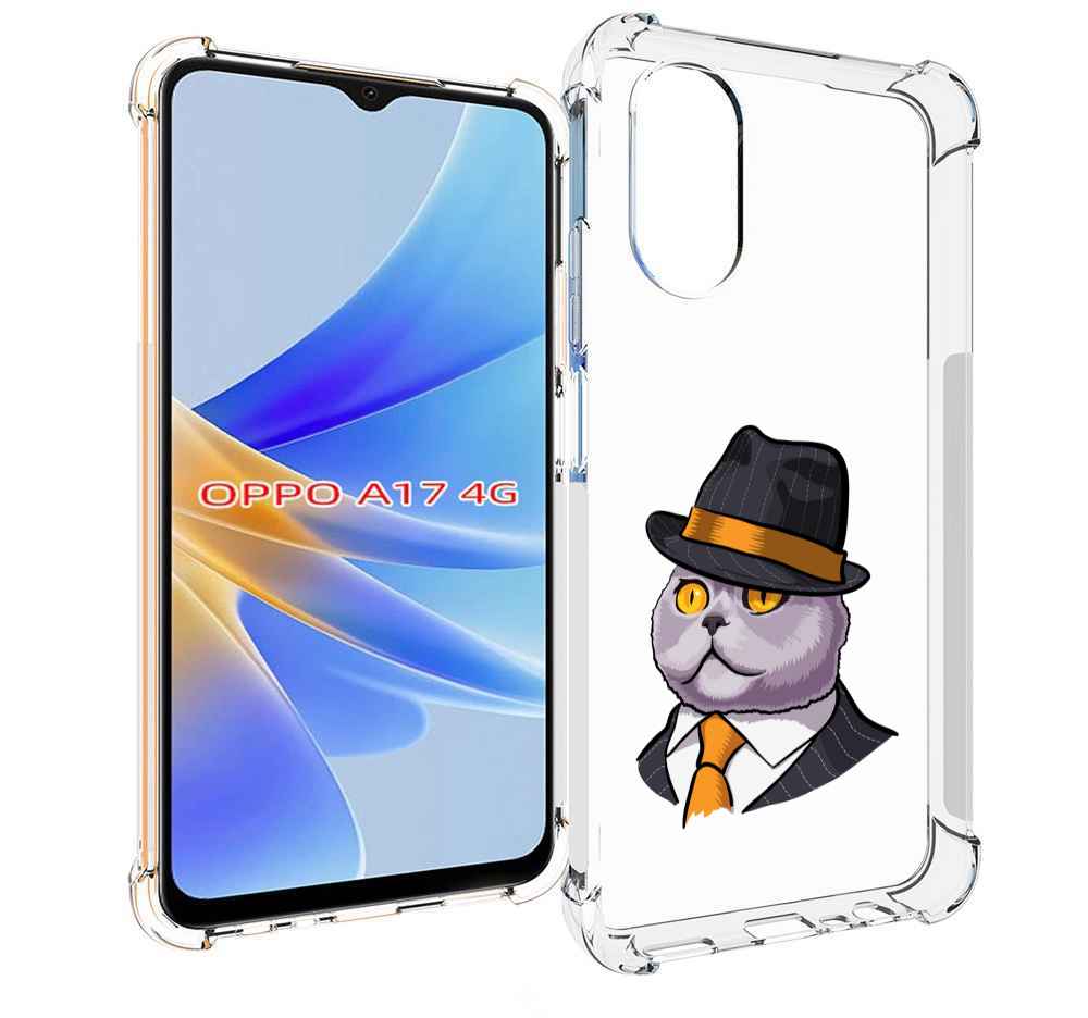 

Чехол MyPads британец для OPPO A17, Прозрачный, Tocco