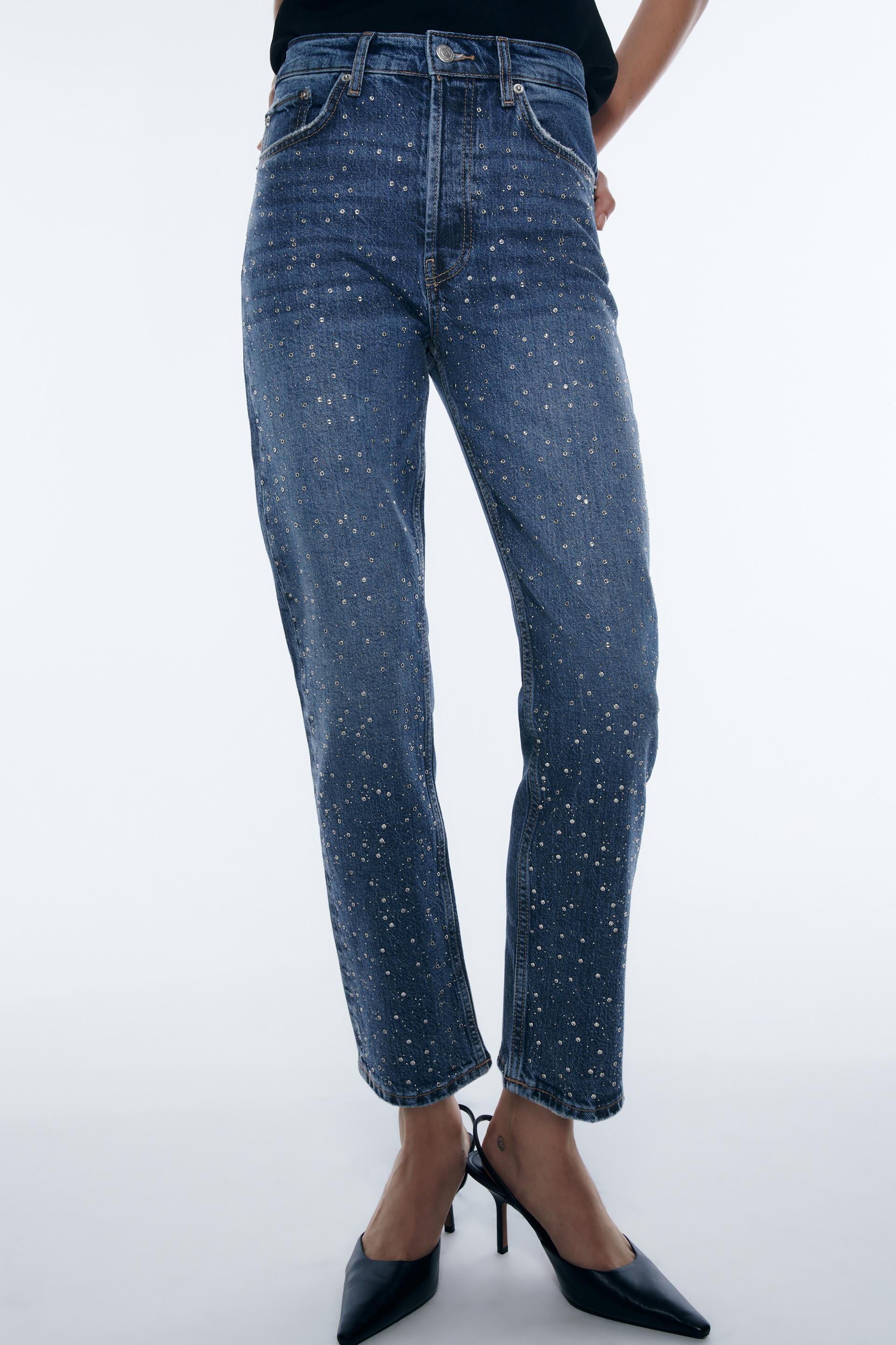 

Джинсы женские ZARA 06840043 синие 38 EU (доставка из-за рубежа), 06840043