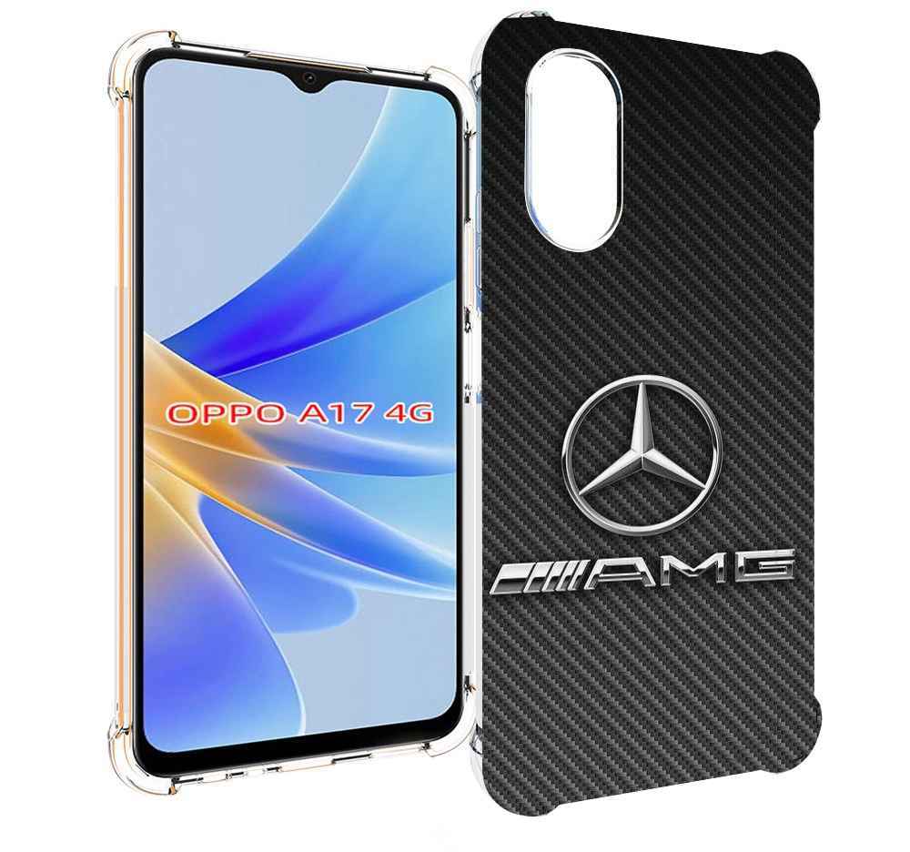 

Чехол MyPads мерседес амг мужской для OPPO A17, Прозрачный, Tocco