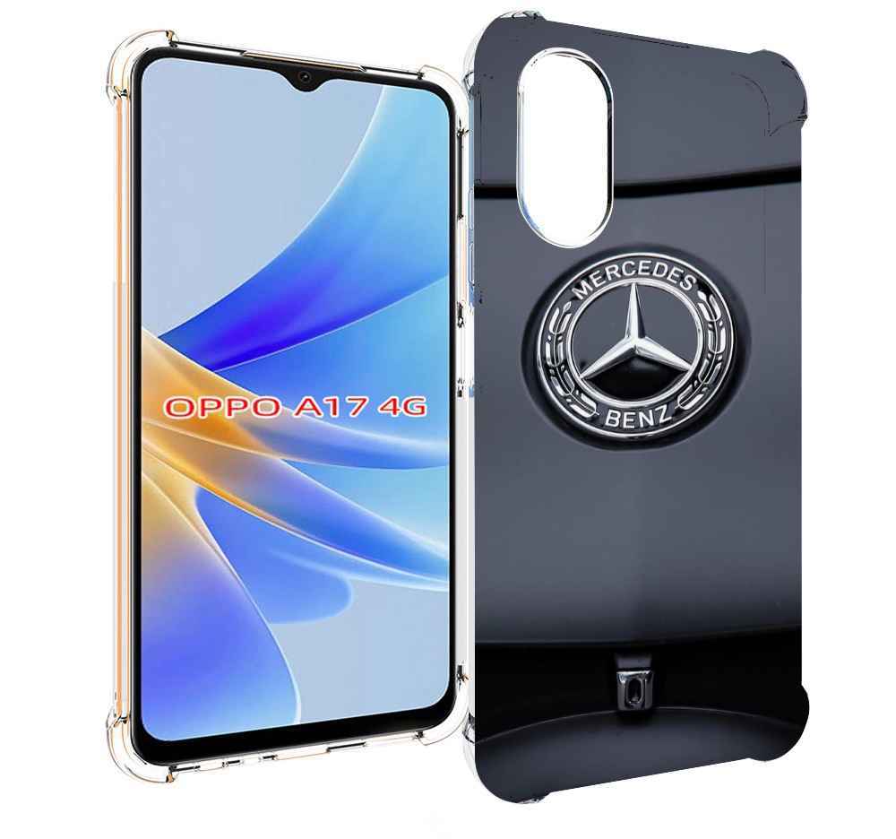 

Чехол MyPads мерседес 7 мужской для OPPO A17, Прозрачный, Tocco