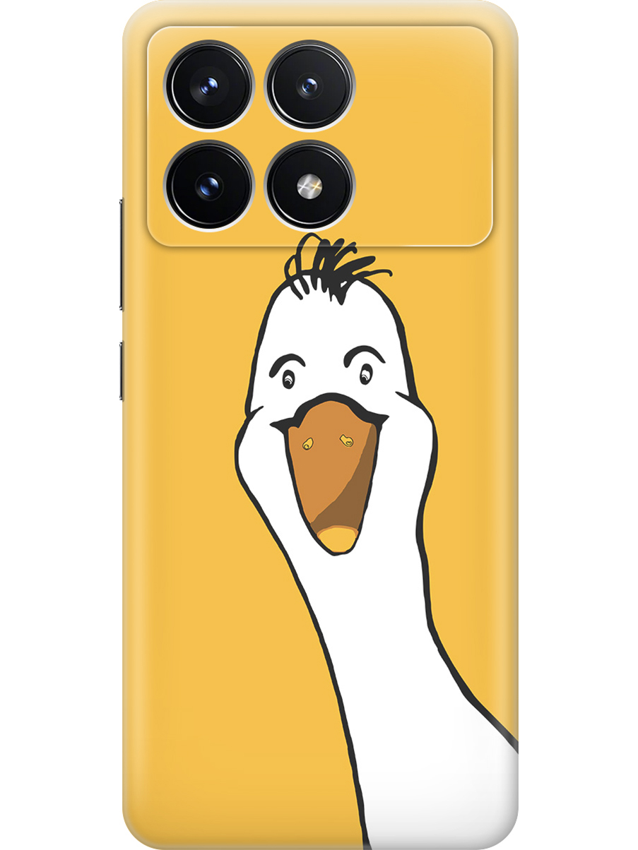 

Силиконовый чехол на Xiaomi Redmi K70 5g / K70 Pro 5g, Poco F6 pro с принтом 808280, Прозрачный;белый;желтый, 783981472