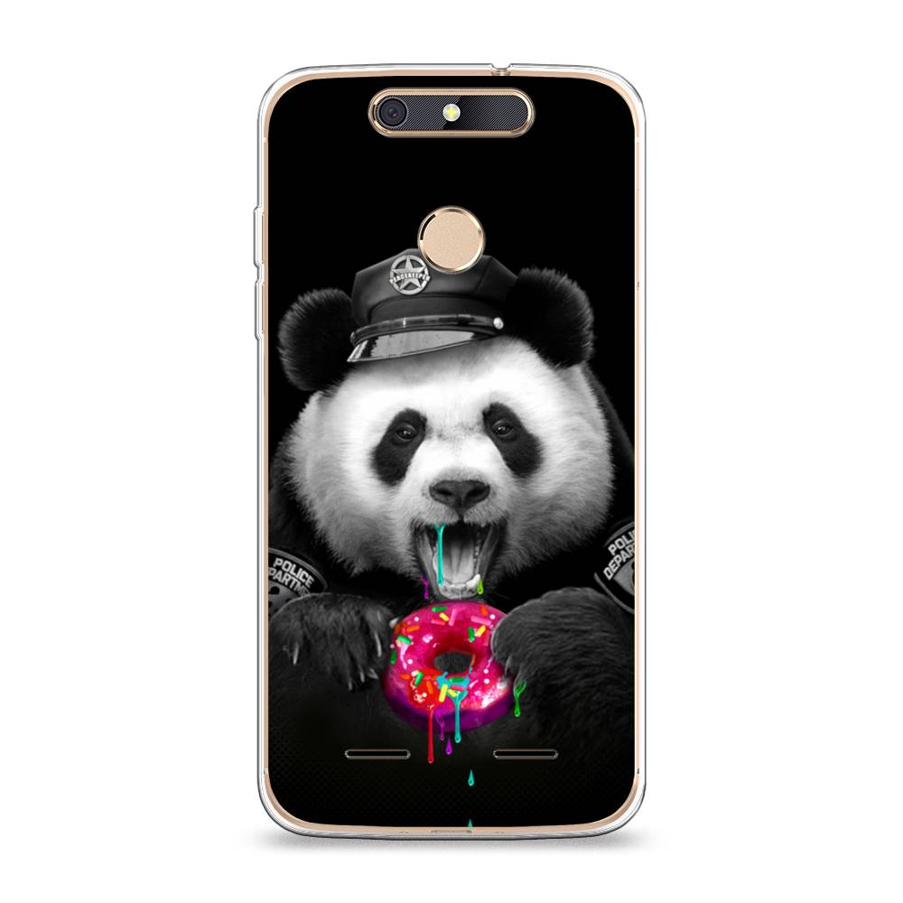 

Чехол Awog на ZTE Blade V8 mini / ЗТЕ Блэйд V8 mini "Панда police", 131950-2