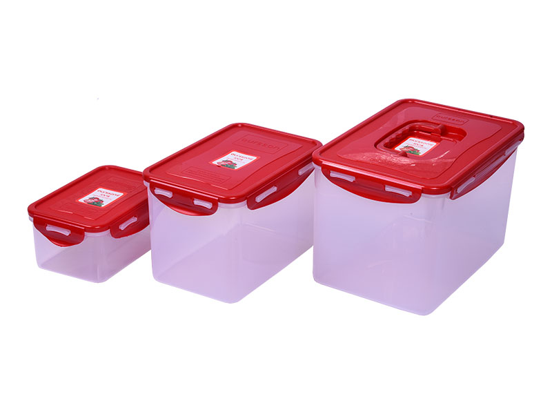 

Набор пластиковых контейнеров Oursson CP7586S/RD, CP7586S/RD