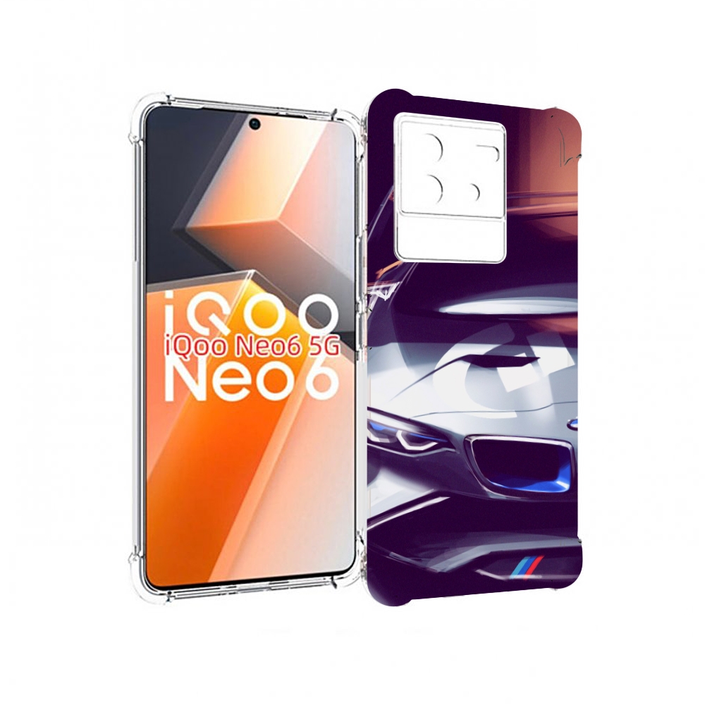 

Чехол MyPads Бэмвэ мужской для Vivo iQoo Neo 6 5G, Прозрачный, Tocco