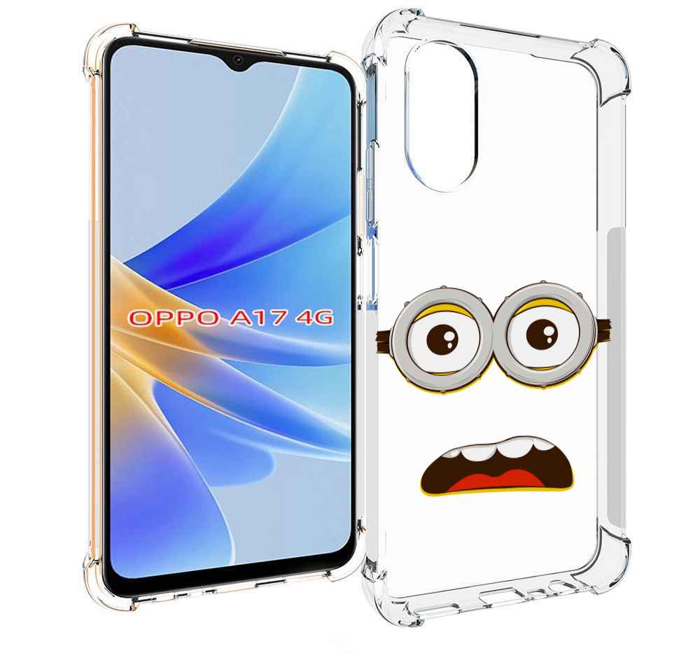 

Чехол MyPads лицо-миньона для OPPO A17, Прозрачный, Tocco