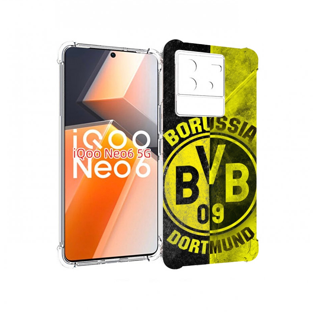 

Чехол MyPads Боруссия мужской для Vivo iQoo Neo 6 5G, Прозрачный, Tocco