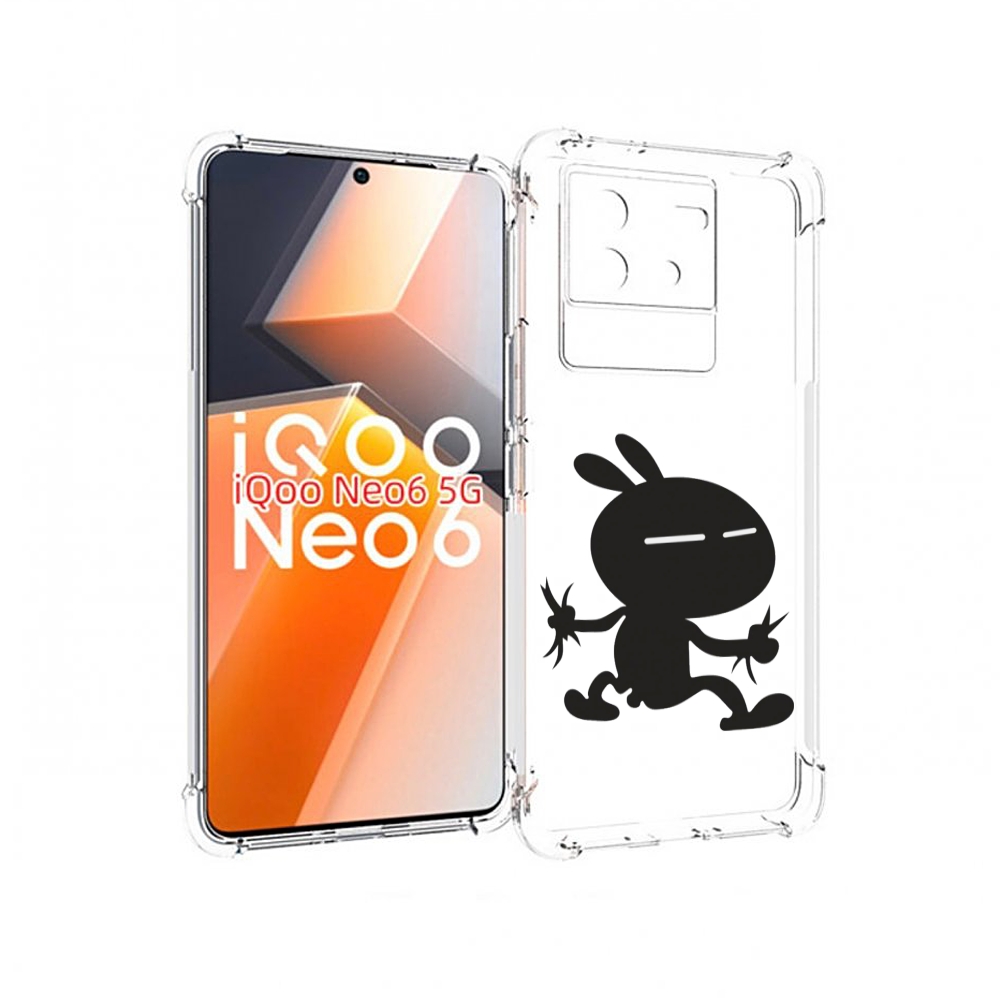 

Чехол MyPads Боец для Vivo iQoo Neo 6 5G, Прозрачный, Tocco