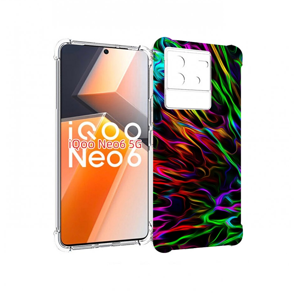

Чехол MyPads Бензин для Vivo iQoo Neo 6 5G, Прозрачный, Tocco