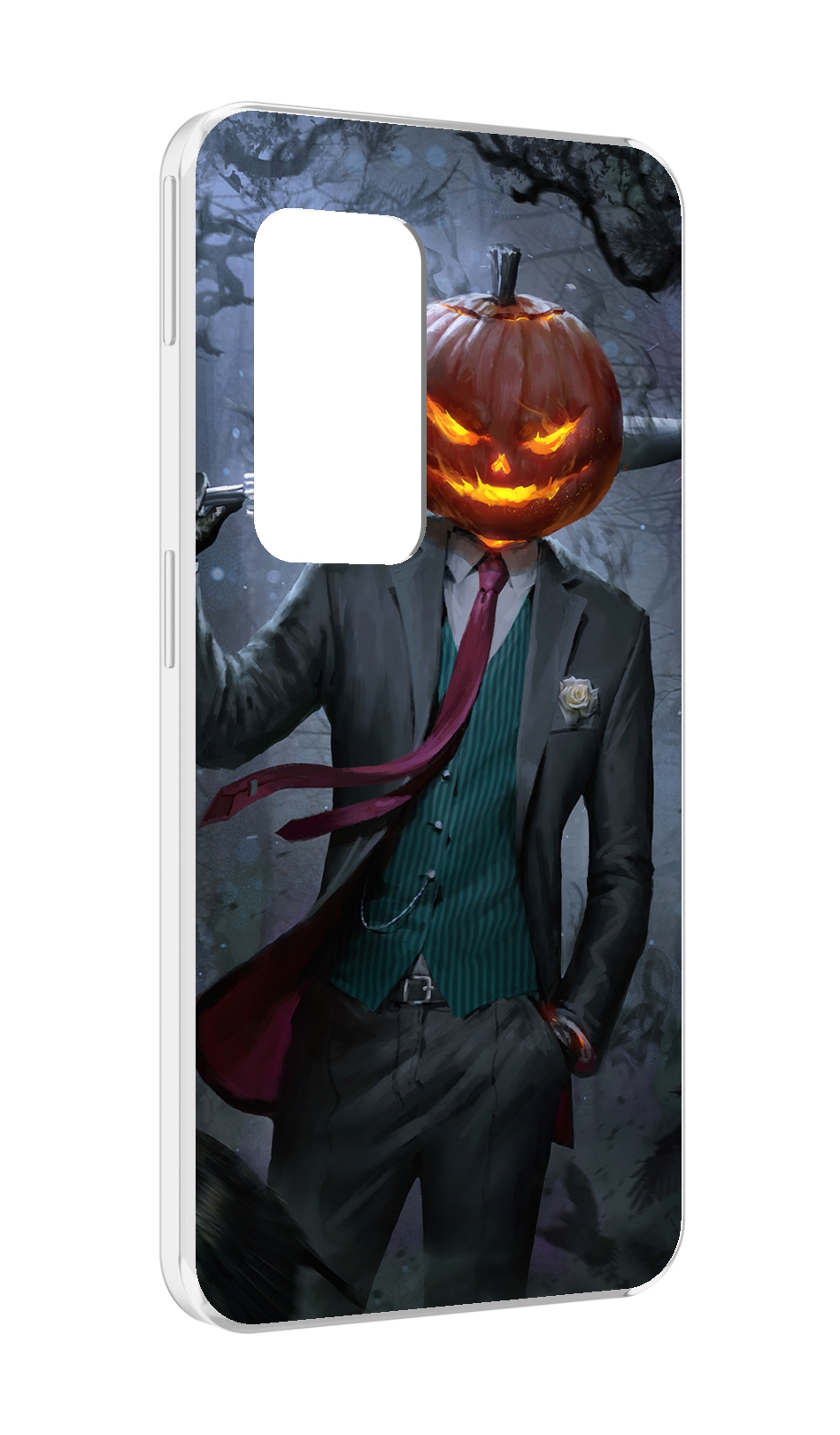 

Чехол MyPads Тыква-убийца для UleFone Power Armor X11 Pro, Прозрачный, Tocco