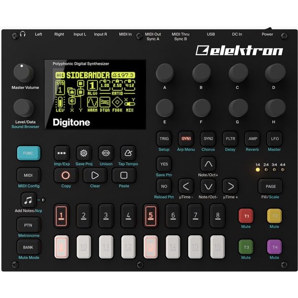 фото Elektron digitone настольные цифровые синтезаторы