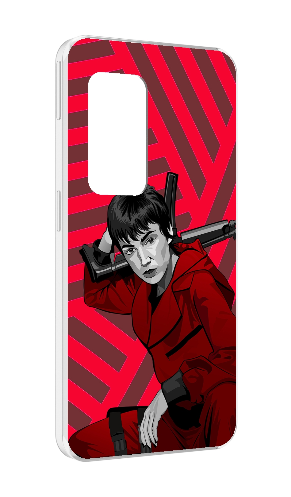 

Чехол MyPads Токио-бумажный-дом для UleFone Power Armor X11 Pro, Прозрачный, Tocco