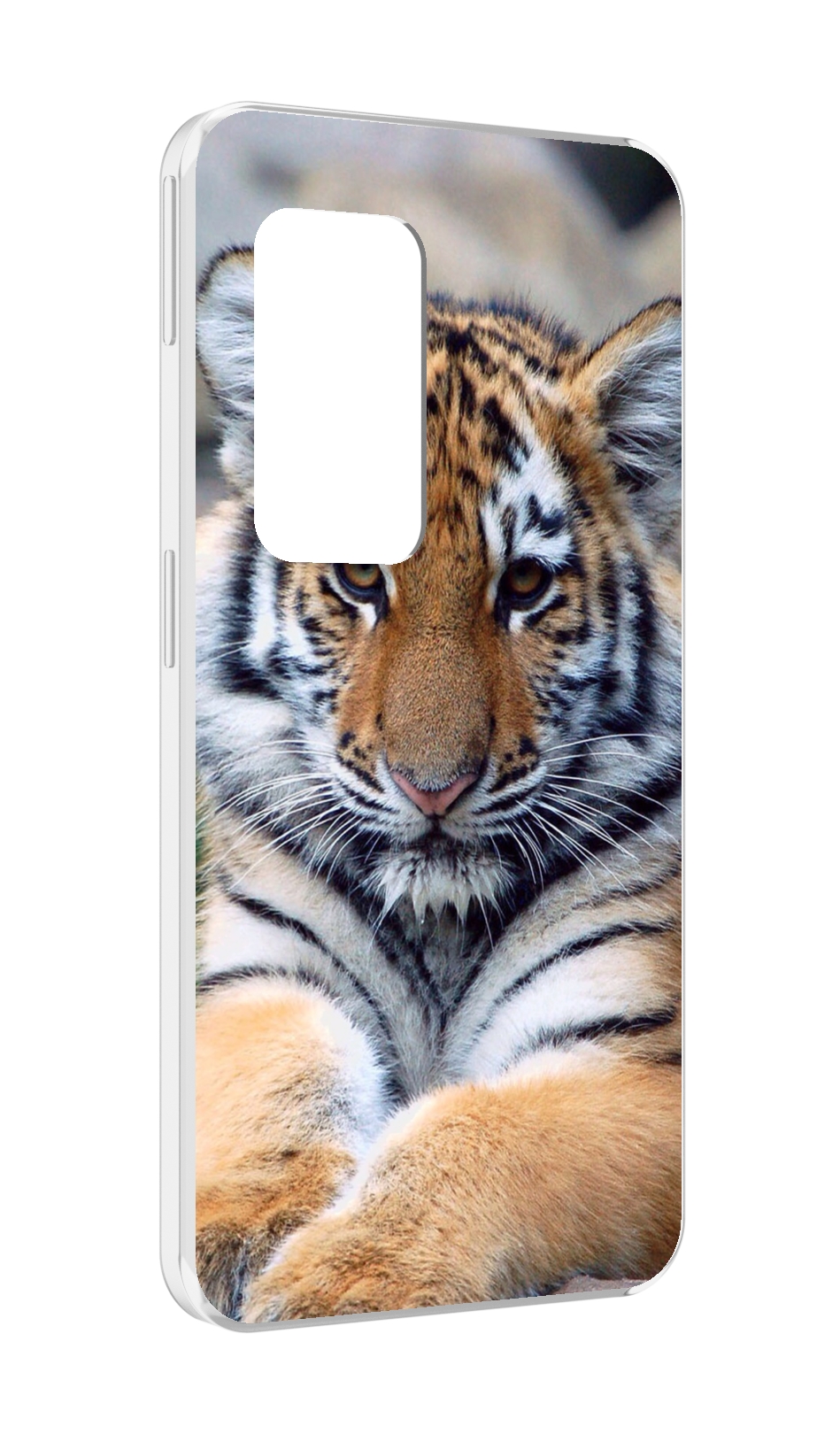 

Чехол MyPads Тигренок для UleFone Power Armor X11 Pro, Прозрачный, Tocco