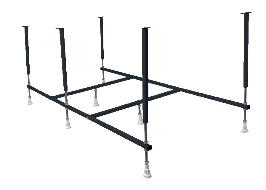 

Каркас 1MarKa 180x80 ПУ разборный, Черный