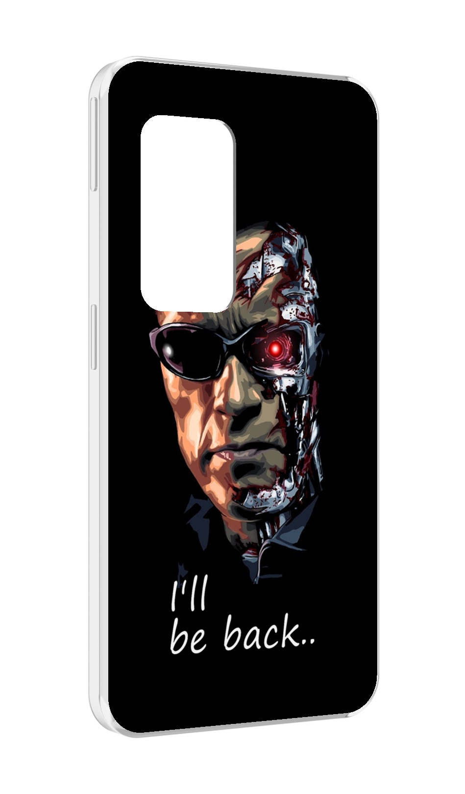 

Чехол MyPads Терминатор для UleFone Power Armor X11 Pro, Прозрачный, Tocco