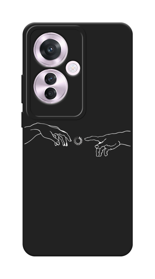 

Чехол Awog на Oppo Reno 11F "Загрузка творения", Белый;серый;прозрачный, 2516652-1