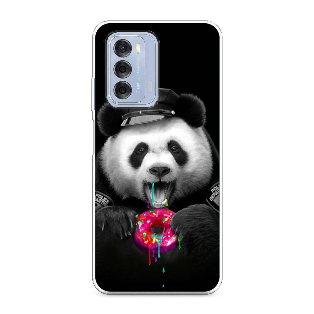 

Чехол Awog на ZTE Blade V40 / ЗТЕ Блэйд V40 "Панда police", Разноцветный, 136150-2