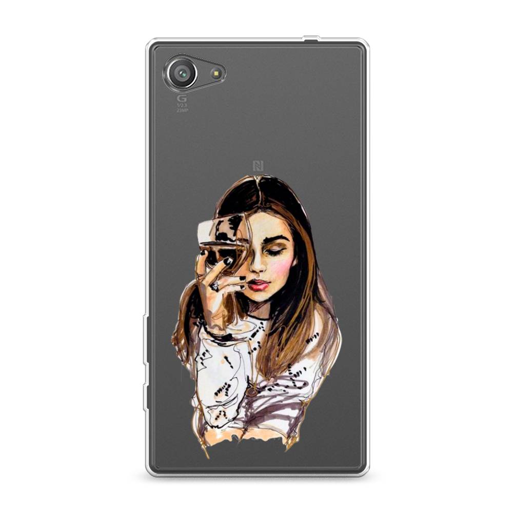 

Чехол Awog на Sony Xperia Z5 compact "Девушка с бокалом", Разноцветный, 52250-7