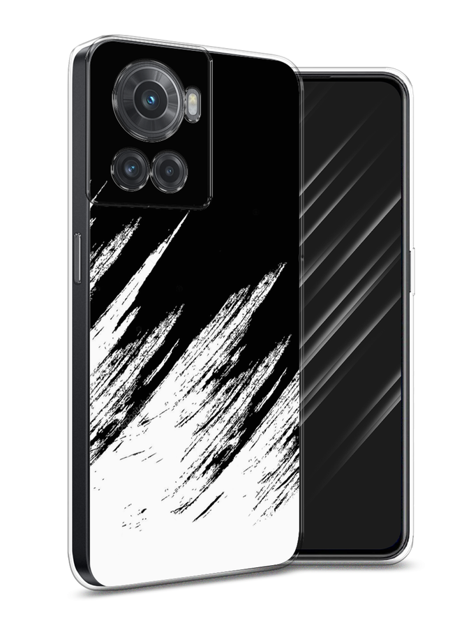 

Чехол Awog на OnePlus Ace / ВанПлас Ace "Черно белые брызги", Разноцветный, 153050-3