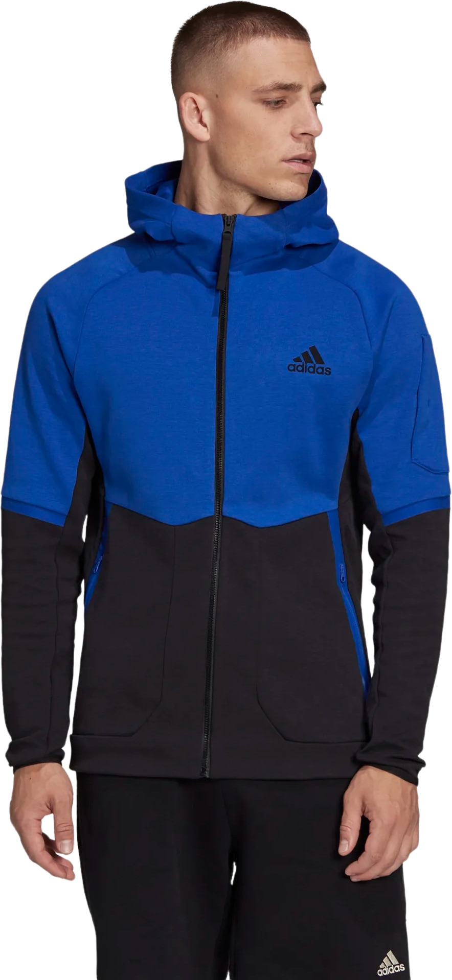 

Ветровка мужская Adidas HE5032 синяя XL, Синий, HE5032