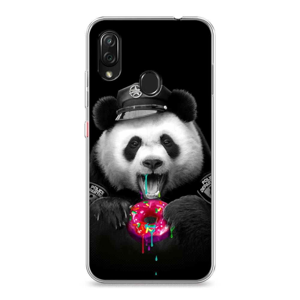 

Чехол Awog на ZTE Blade V10 Vita / ЗТЕ Блэйд V10 Vita "Панда police", Разноцветный, 132650-2