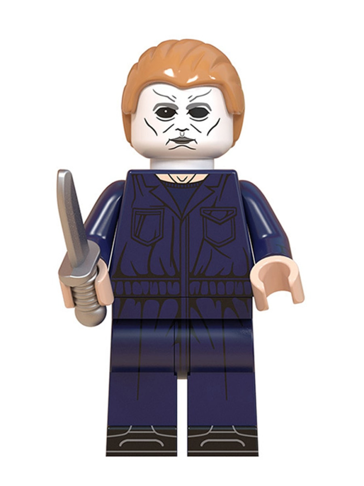 

Мини-фигурка Хэллоуин Майкл Майерс аксессуары, 4,5 см, Halloween