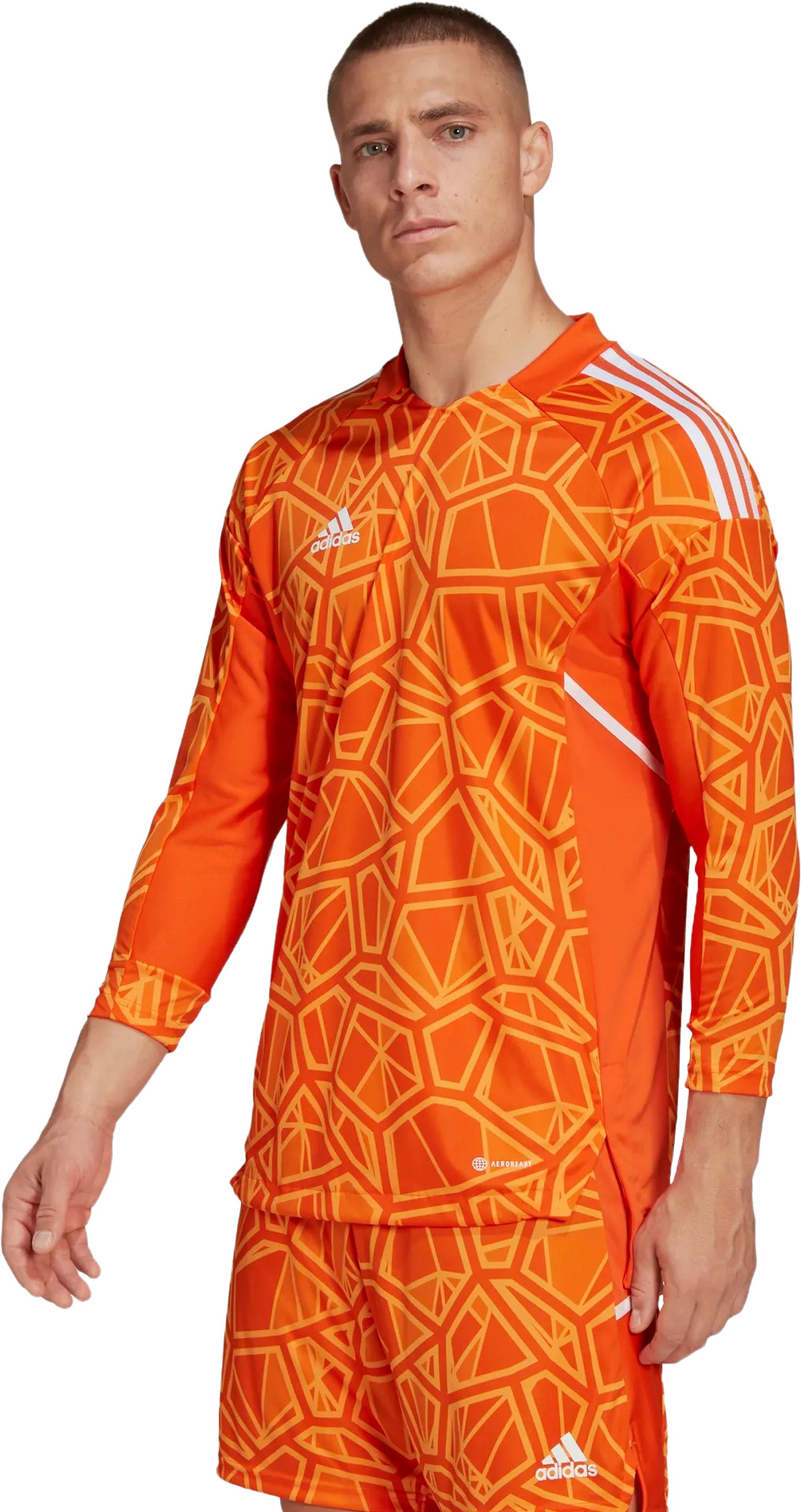 Лонгслив мужской Adidas HB1617 оранжевый XL