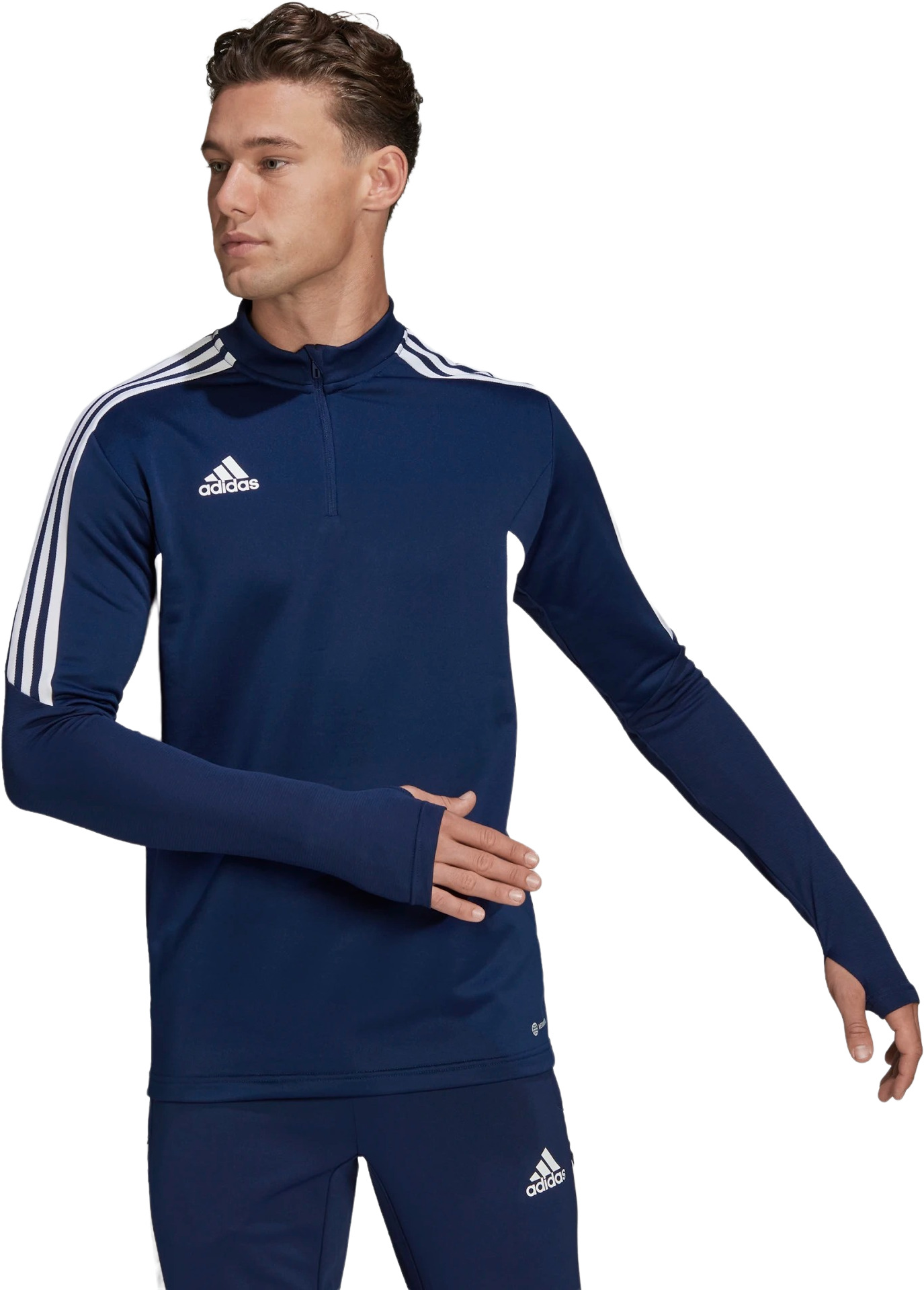 

Джемпер мужской Adidas HA6270 синий 2XLT, HA6270