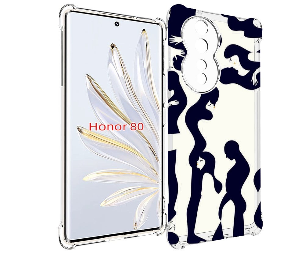 Чехол MyPads схема-пар для Honor 80