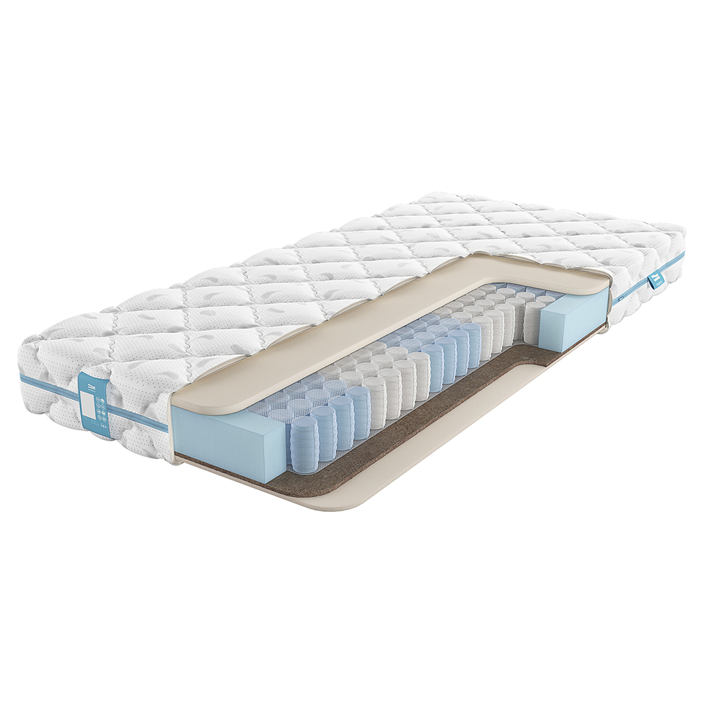 

Матрас с независимыми пружинами Promtex Loft Combi Optima 2 160x190, Белый, Loft Combi Optima 2