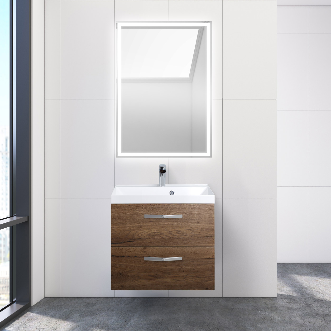 

BelBagno Мебель для ванной BelBagno Aurora 60 rovere tabacco