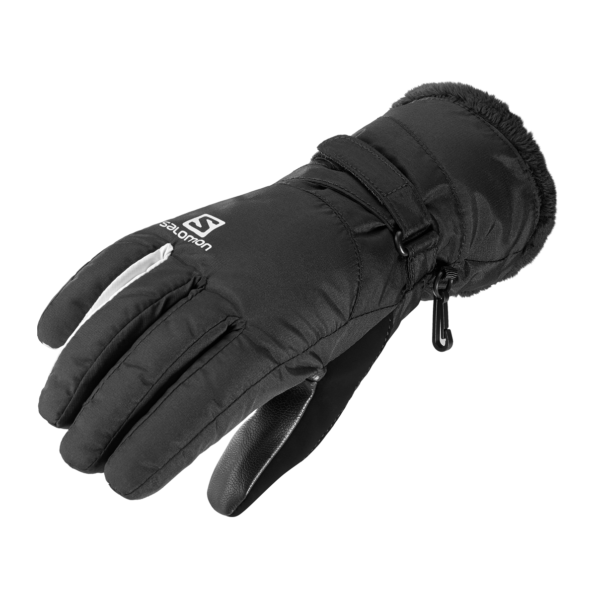 фото Перчатки salomon gloves force dry w, black / white, l