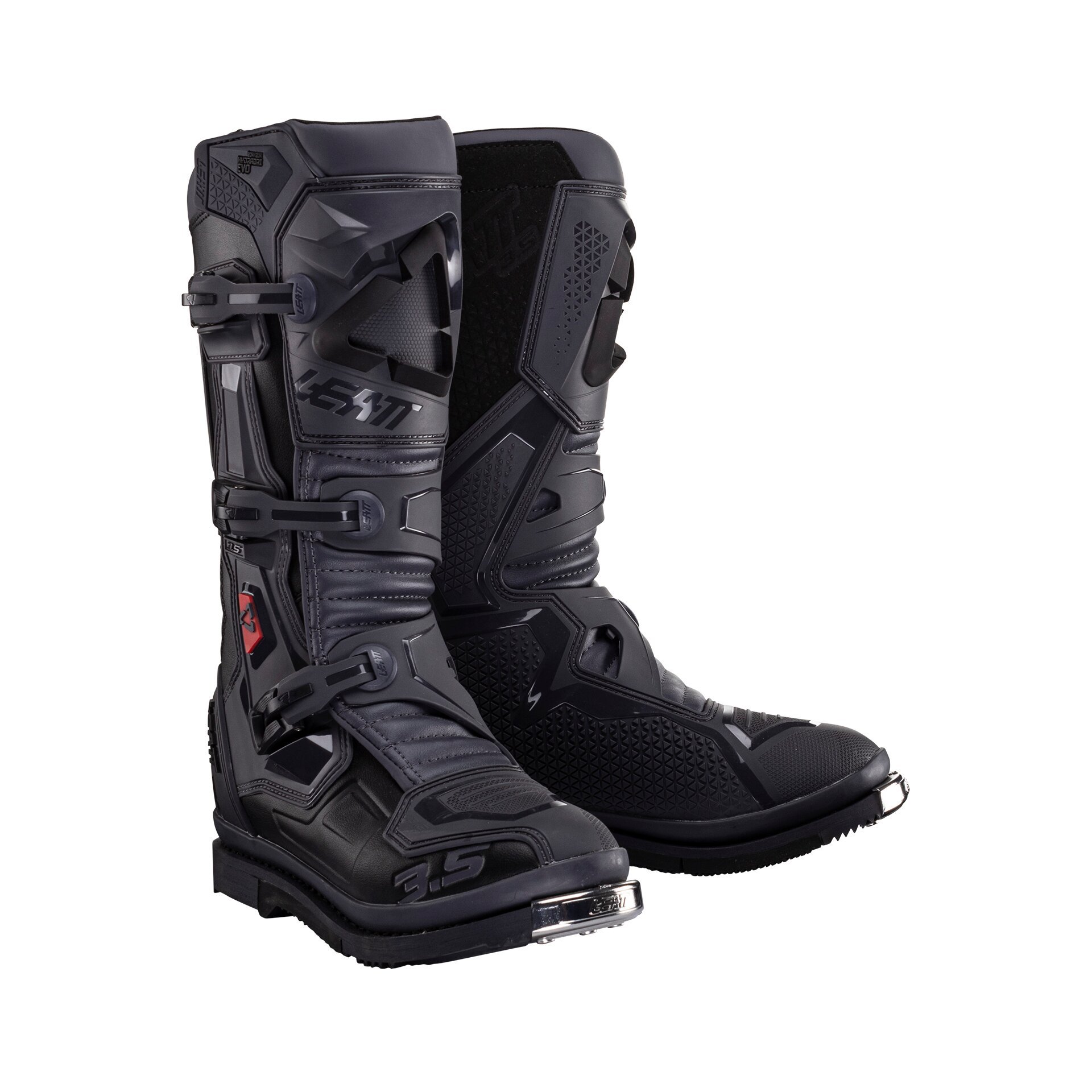 

Мотоботы Leatt 3.5 HydraDri Boot, Graphene, 11, 2024 (3024050484), Черный, 3.5 Boot